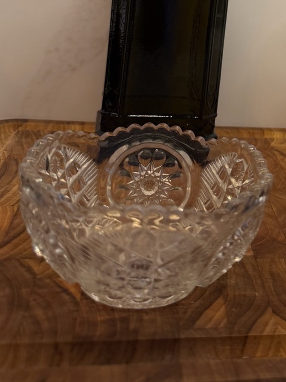 Intricate Glass Trinket Dish